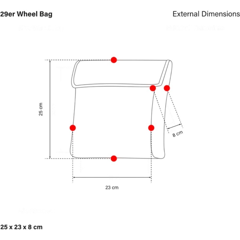 Torba na koło Scicon Mountain Bike Single Wheel Bag