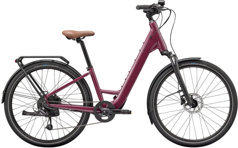 Rower elektryczny Cannondale Mavaro Neo SL 2 Monotube wiśniowy