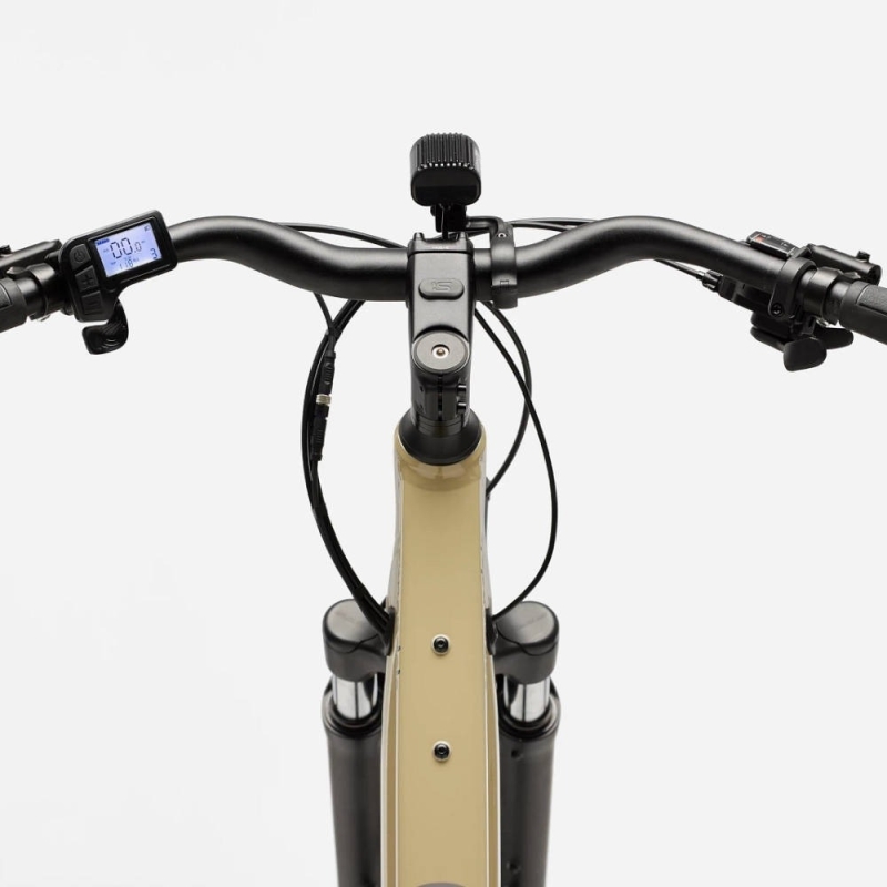 Rower elektryczny damski Cannondale Mavaro Neo SL 2 beżowy
