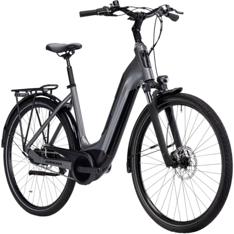 Rower elektryczny Winora Tria N8f grey