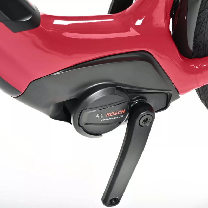 Rower elektryczny Winora Tria N8 classic red