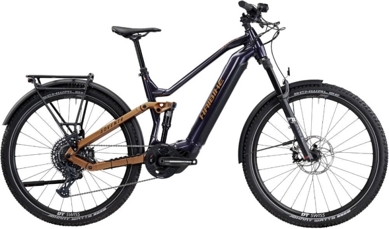 Rower elektryczny Haibike Adventr SE ciemnofioletowy