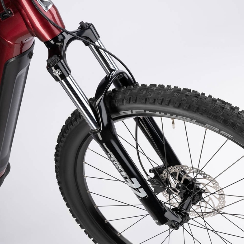 Rower elektryczny Haibike AllTrack 5 29 High czerwony