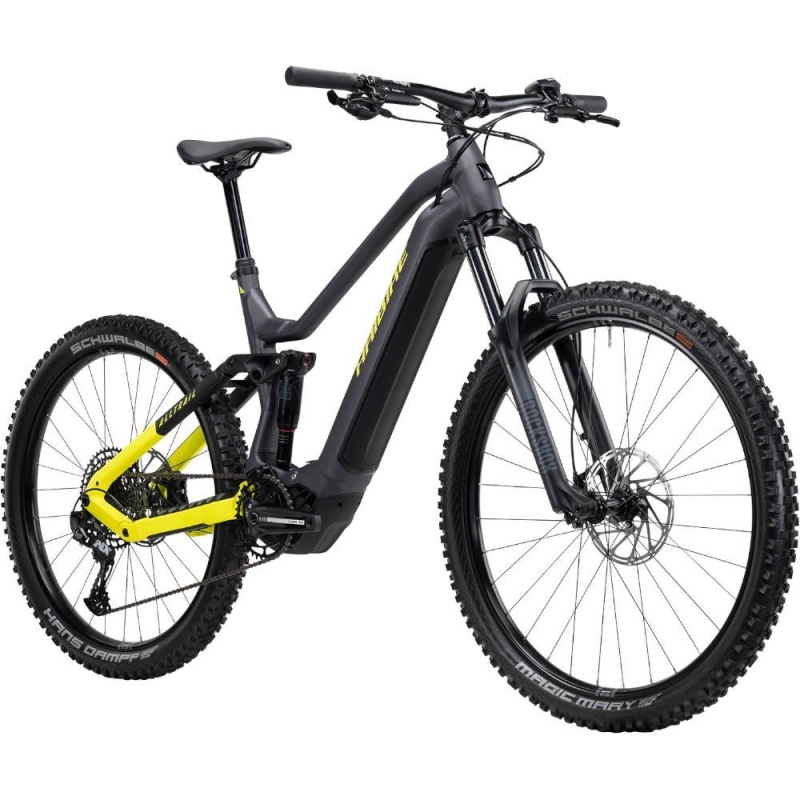 Rower elektryczny Haibike AllTrail 9 tytanowo-limonkowy