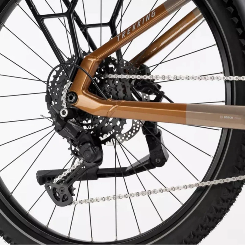 Rower elektryczny Haibike Trekking 6.5 Low brązowy