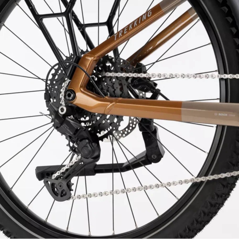 Rower elektryczny Haibike Trekking 6.5 Low brązowy