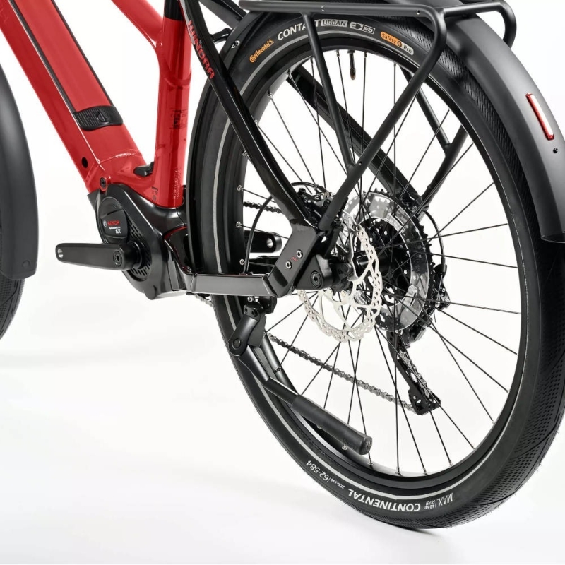Rower elektryczny Winora iRide Pure X10 High crystal red
