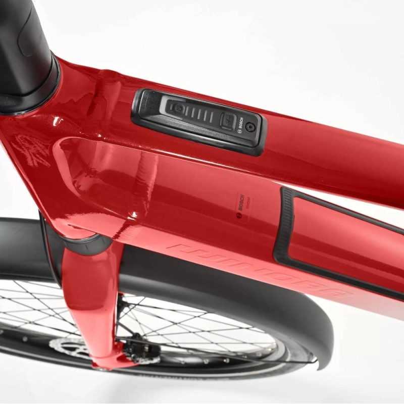 Rower elektryczny Winora iRide Pure X10 High crystal red