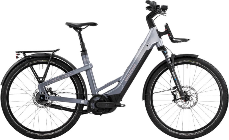 Rower elektryczny Winora Yakun R5 Pro Low haze grey
