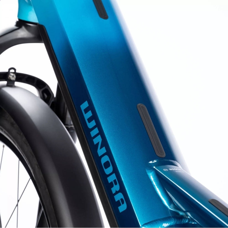 Rower elektryczny Winora Yakun X12 Low blue monday