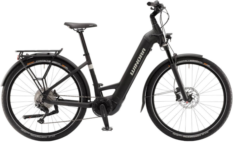 Rower elektryczny Winora Yucatan X10 Low black