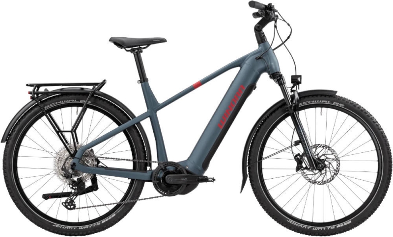 Rower elektryczny Winora Yucatan X12 High metallic stone blue