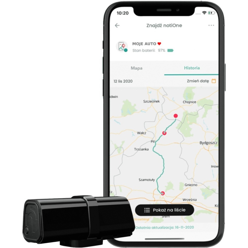 Lokalizator notiOne GPS Plus