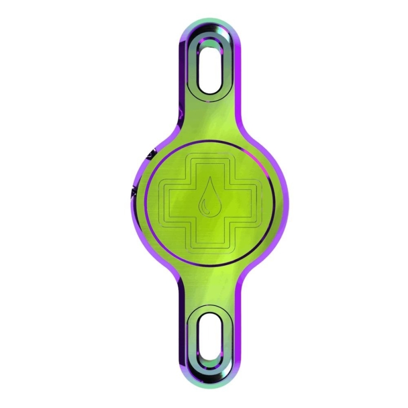Uchwyt na lokalizator Muc-Off Secure Tag Holder 2.0 dla Apple AirTag Iridescent