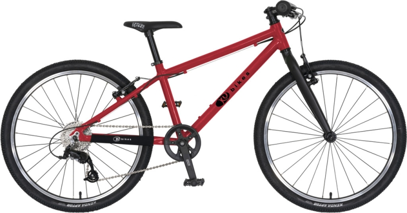 Rower dziecięcy KUbikes 24L MTB czerwony