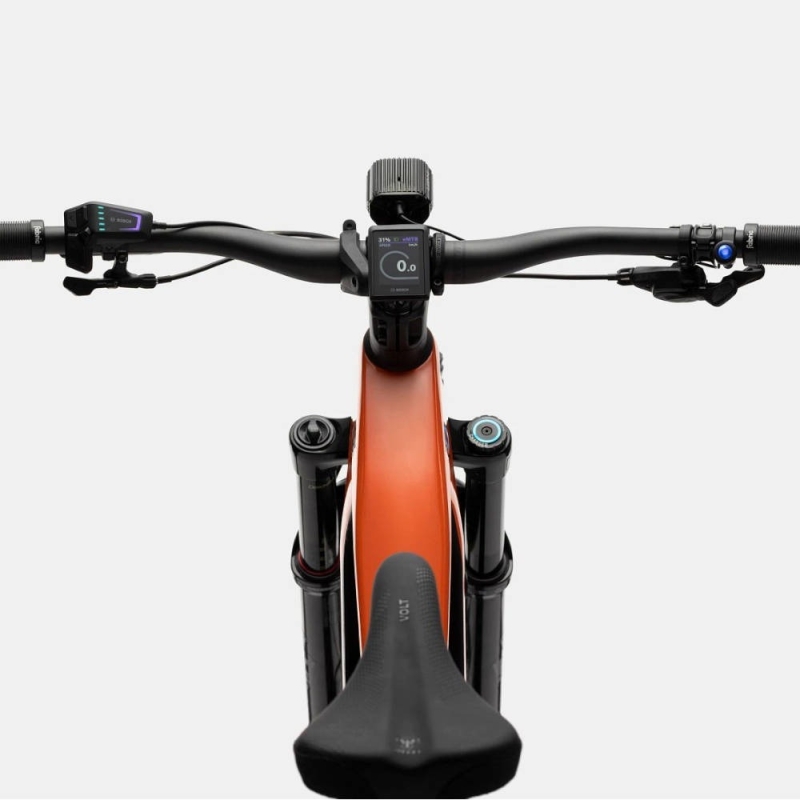 Rower elektryczny Cannondale Moterra Neo Carbon 1 pomarańczowy