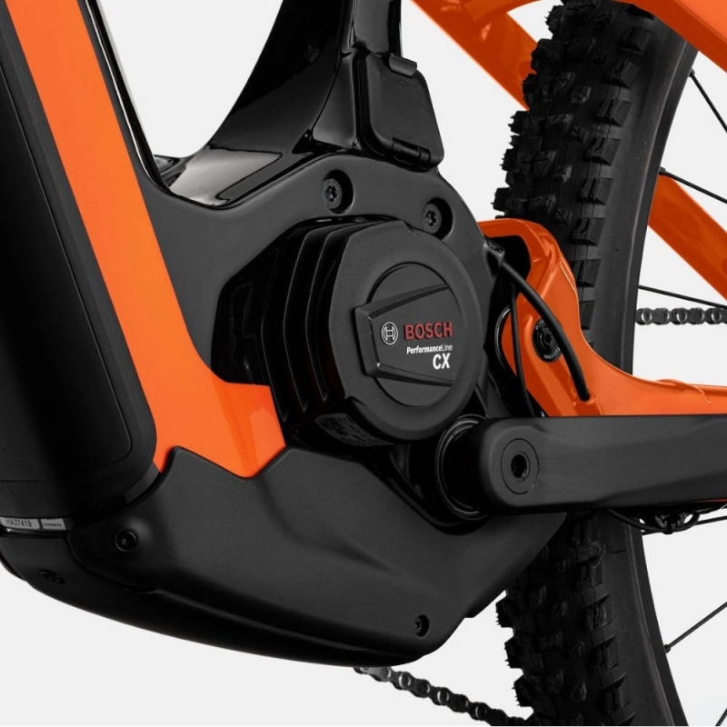 Rower elektryczny Cannondale Moterra Neo Carbon 1 pomarańczowy