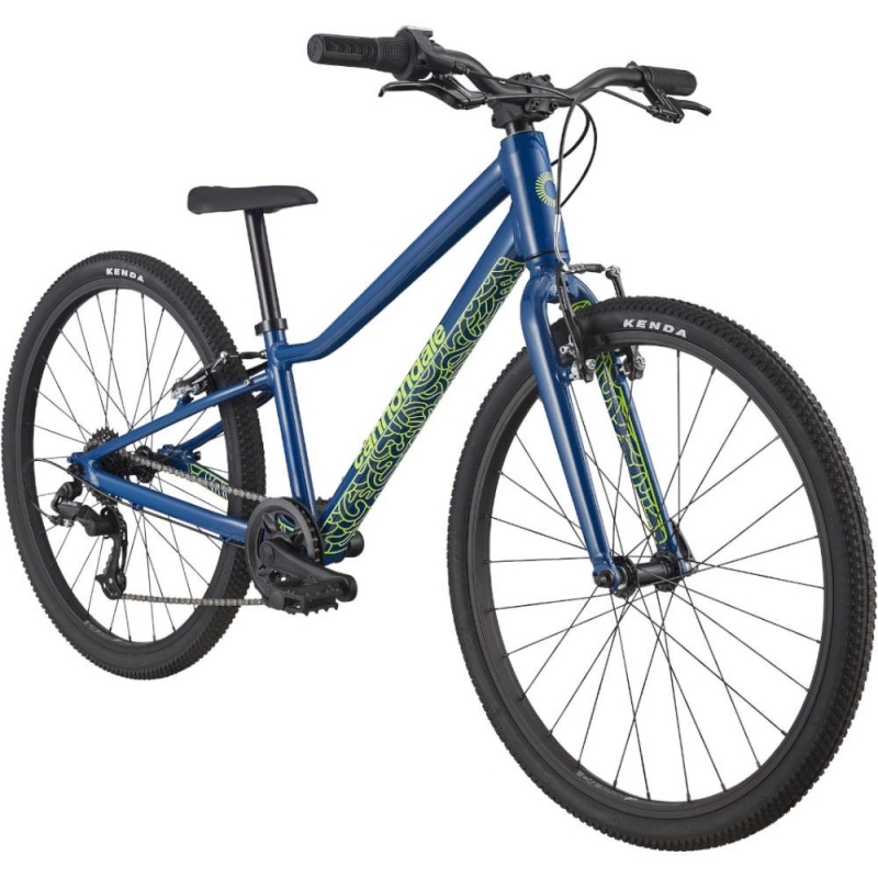 Rower dziecięcy Cannondale Kids Quick 24 niebieski