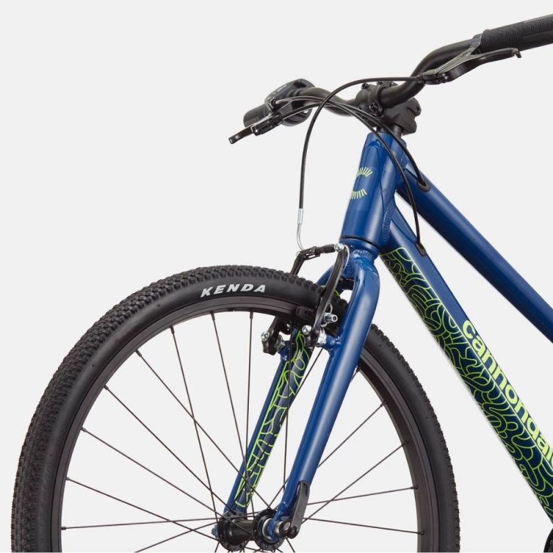 Rower dziecięcy Cannondale Kids Quick 24 niebieski