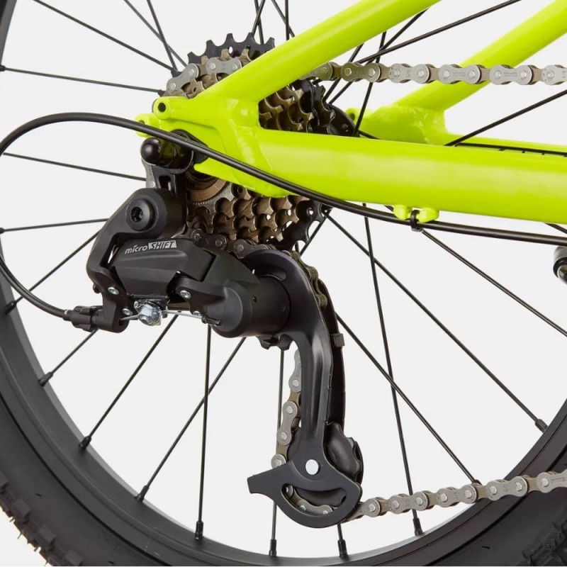 Rower dziecięcy Cannondale Kids Trail 20 limonkowy