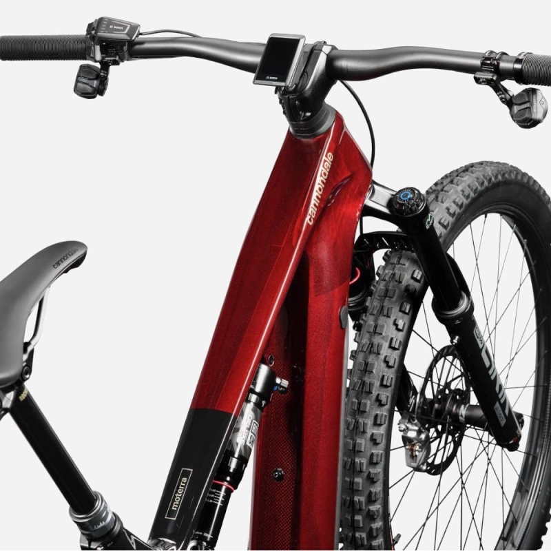 Rower elektryczny Cannondale Moterra Neo Carbon LAB71 czerwony