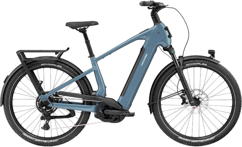 Rower elektryczny Cannondale Tesoro 2 błękitny
