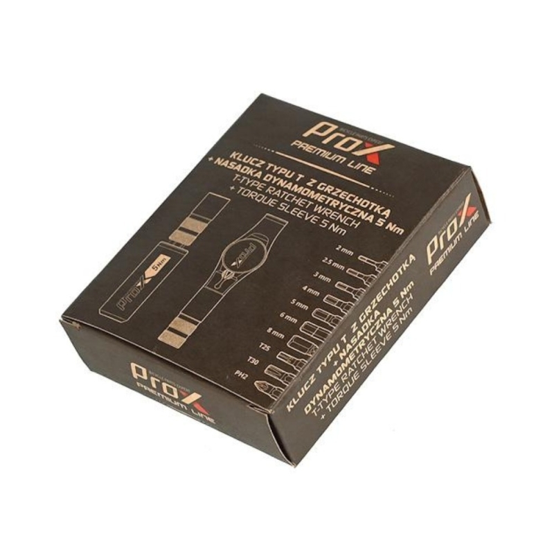 Klucz dynamometryczny typu T ProX Premium Line 5 Nm