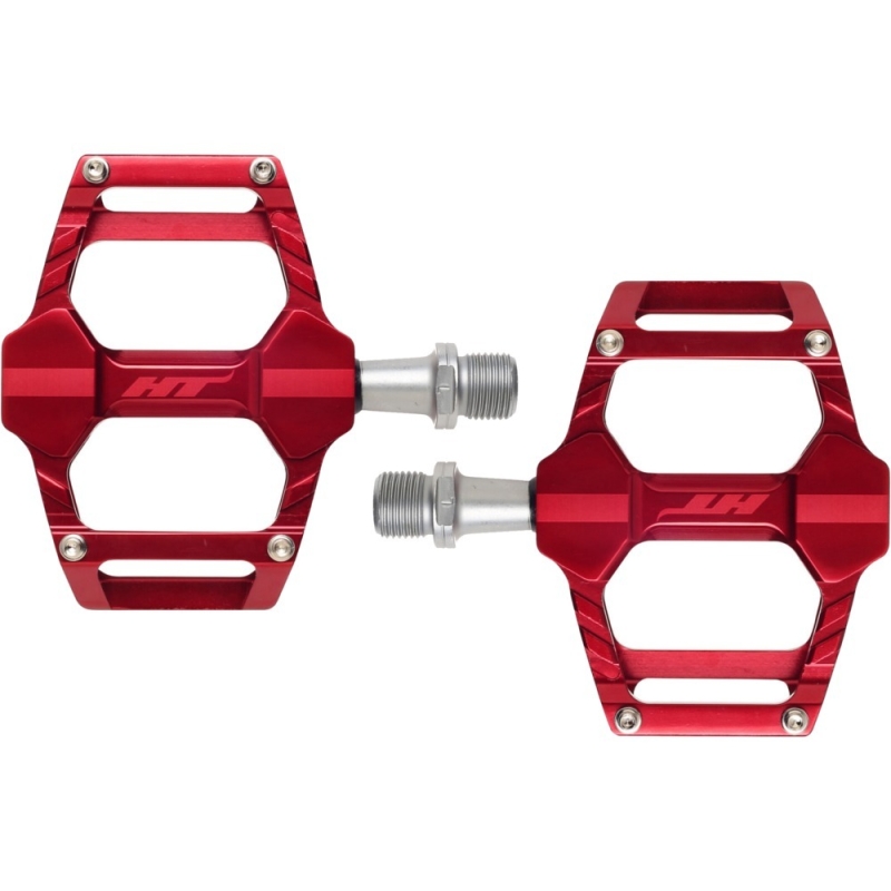 Pedały rowerowe HT AR06SX czerwone