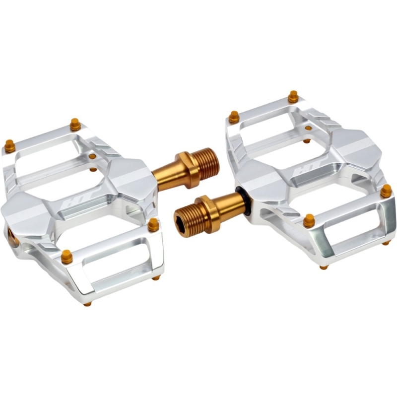 Pedały rowerowe HT AR06T srebrne
