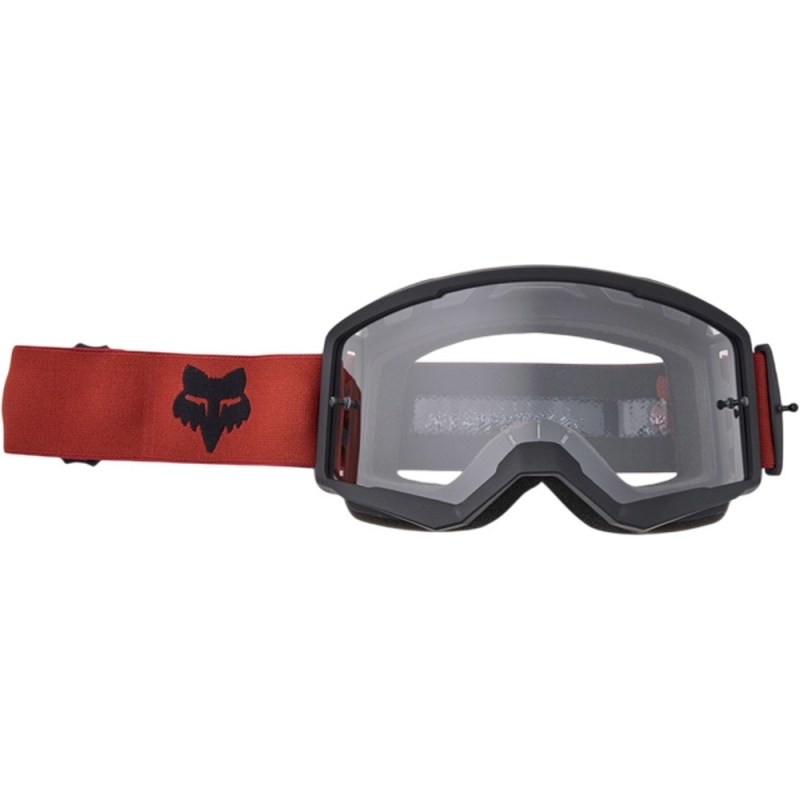 Gogle Fox MTB Main czarno-bordowe