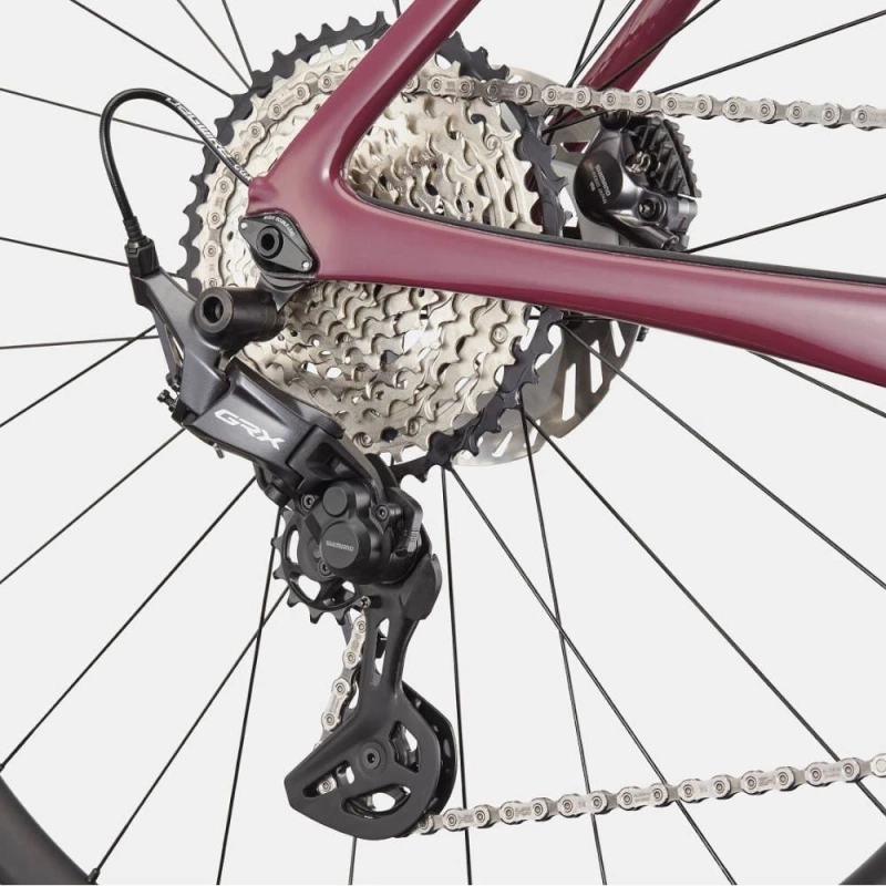 Rower gravel Cannondale SuperSix EVO SE 1 burgundowy