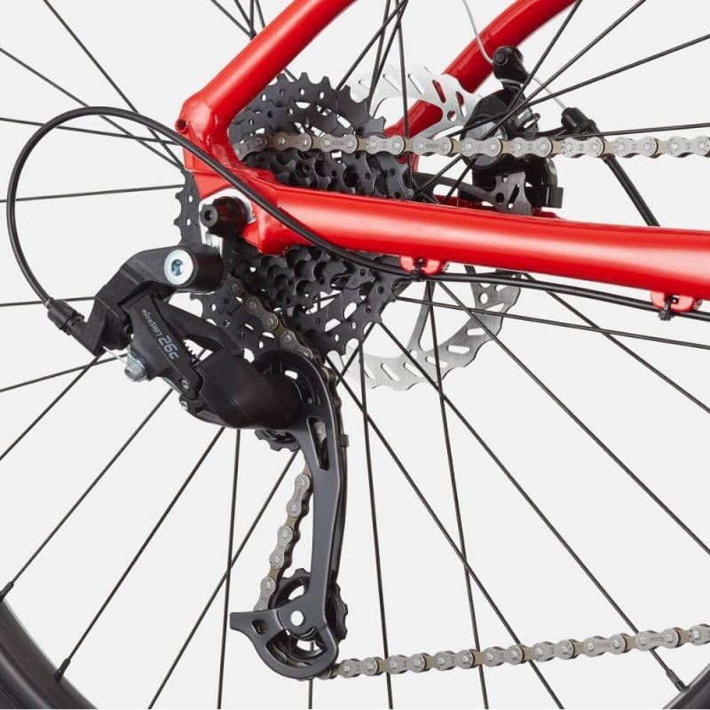 Rower miejski Cannondale Treadwell 3 czerwony