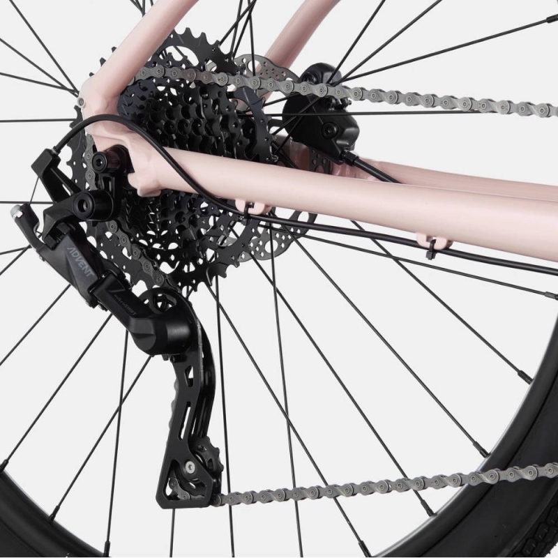 Rower miejski damski Cannondale Treadwell 2 Remixte różowy
