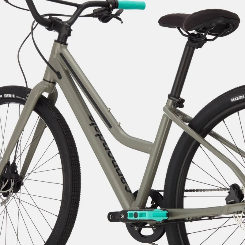 Rower miejski damski Cannondale Treadwell 2 Remixte szary