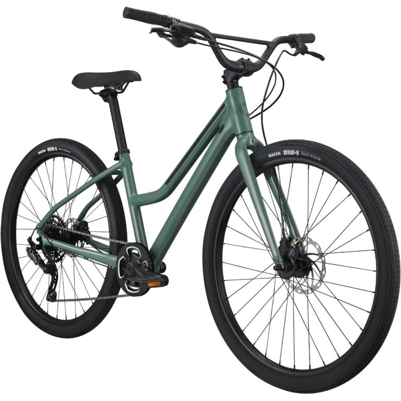 Rower miejski damski Cannondale Treadwell 2 Remixte turkusowy