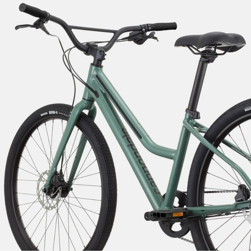 Rower miejski damski Cannondale Treadwell 2 Remixte turkusowy