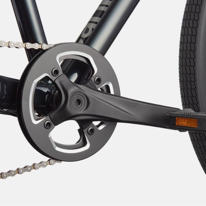Rower miejski damski Cannondale Treadwell 3 Remixte ciemnozielony