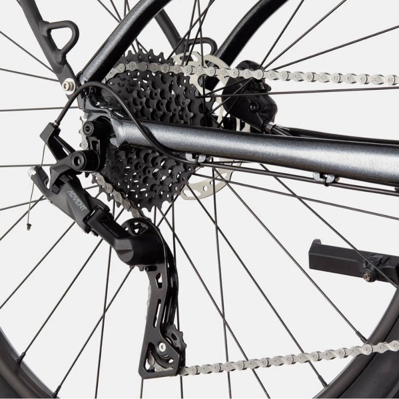 Rower miejski damski Cannondale Treadwell EQ DLX Remixte czarny