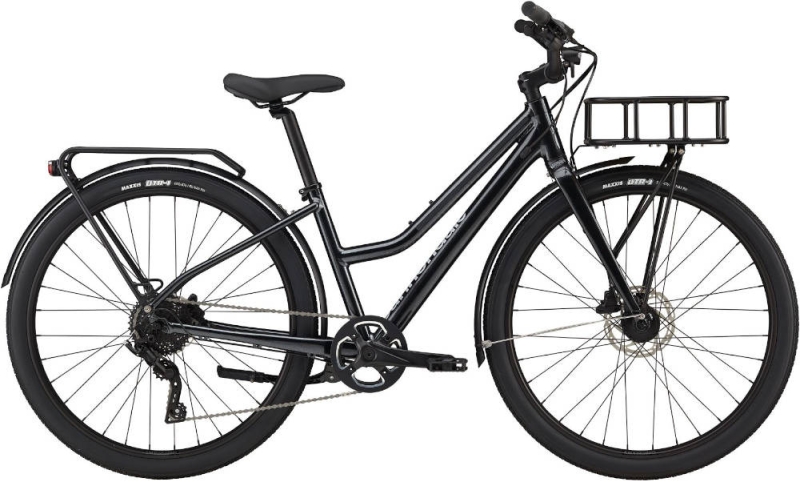 Rower miejski damski Cannondale Treadwell EQ DLX Remixte czarny