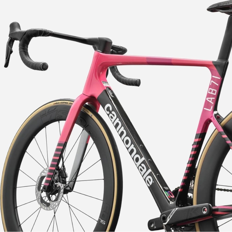 Rower szosowy Cannondale SuperSix EVO LAB71 Team różowo-czarny