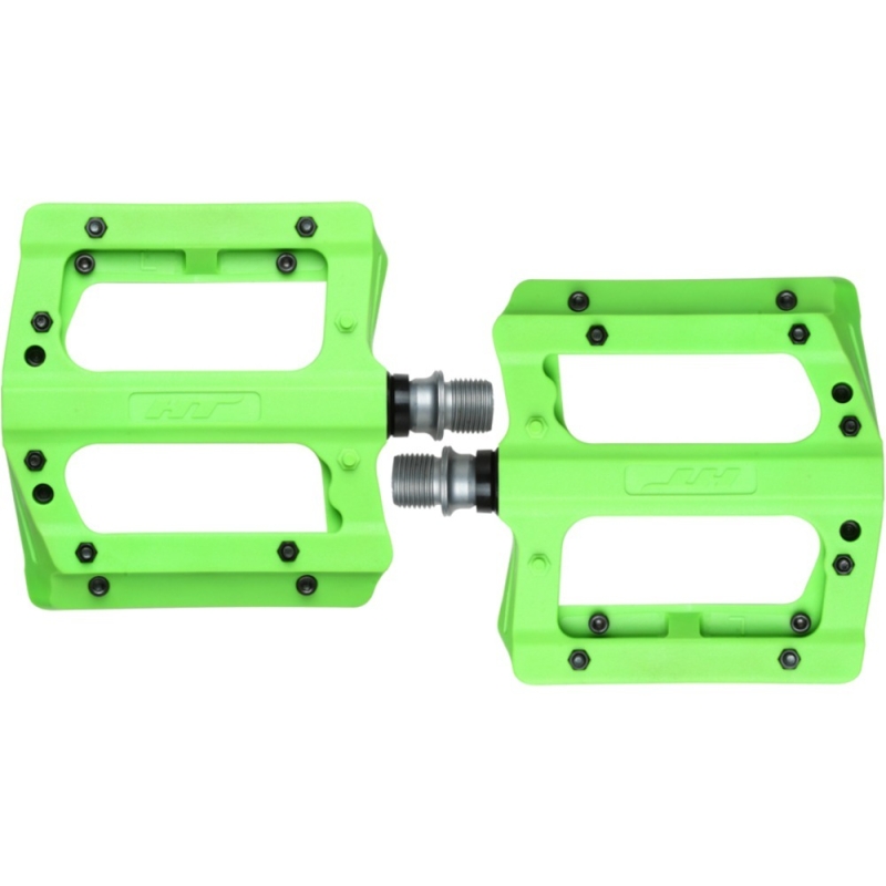 Pedały rowerowe HT PA12A neon zielone