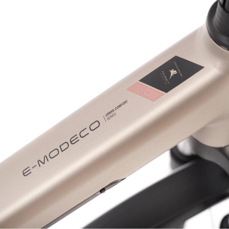 Rower elektryczny Romet E-Modeco URB 1.0 szampański