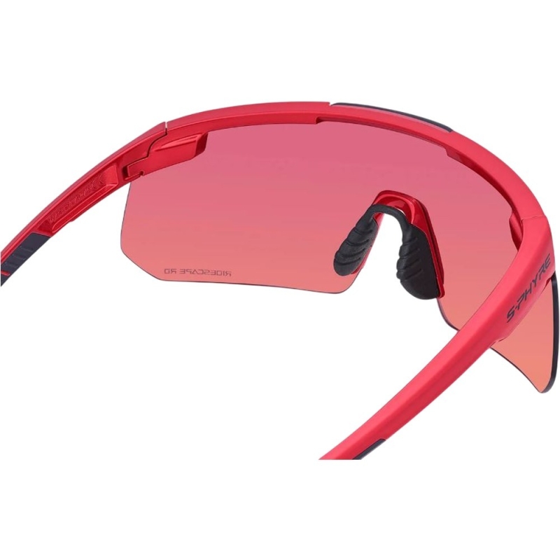 Okulary rowerowe Shimano S-Phyre CE-SPHR2 czerwone (ridescape road)