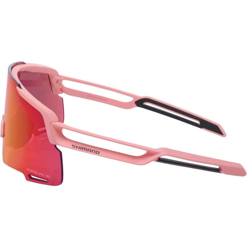 Okulary rowerowe Shimano Equinox CE-EQNX5 różowe (ridescape road)