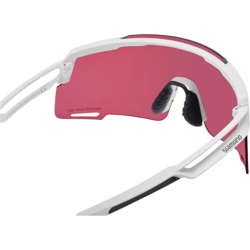 Okulary rowerowe Shimano Equinox CE-EQNX5 białe (ridescape road)