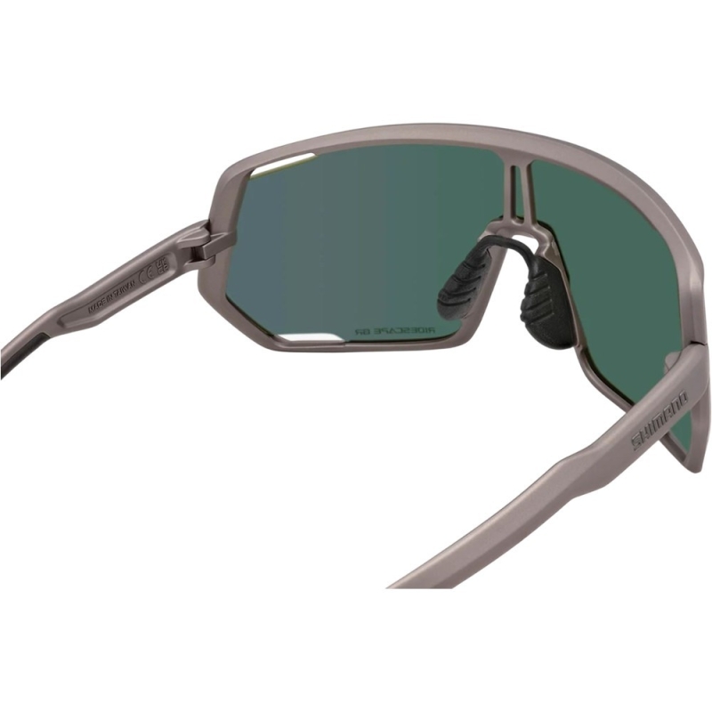 Okulary rowerowe Shimano Technium CE-TCNM2 złotobrązowe (ridescape gravel)