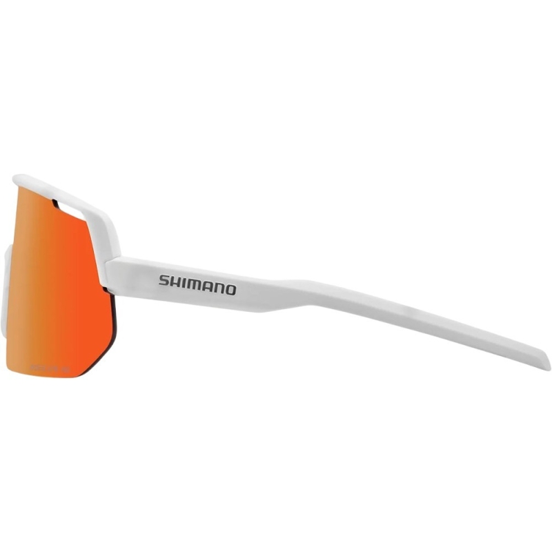 Okulary rowerowe Shimano Technium L CE-TCNL2 białe (ridescape road)