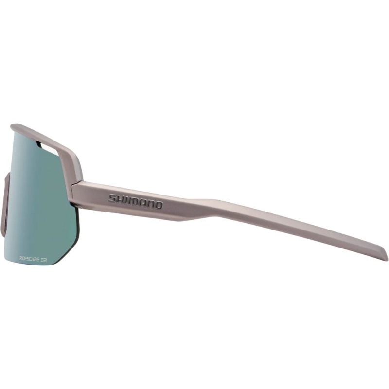 Okulary rowerowe Shimano Technium L CE-TCNL2 złotobrązowe (ridescape gravel)