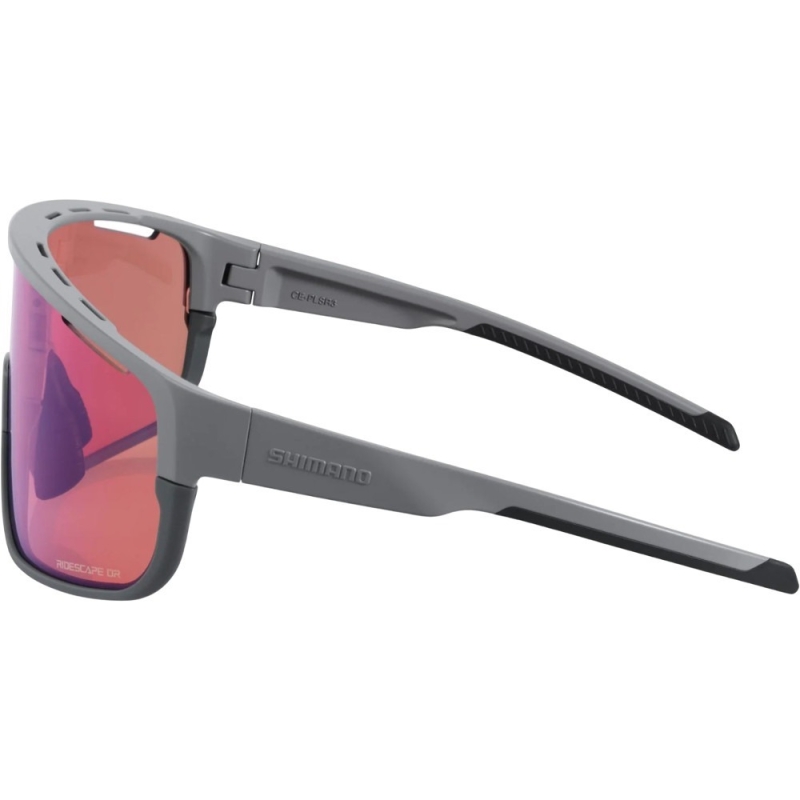 Okulary rowerowe Shimano Pulsar CE-PLSR3 szare (ridescape off-road)