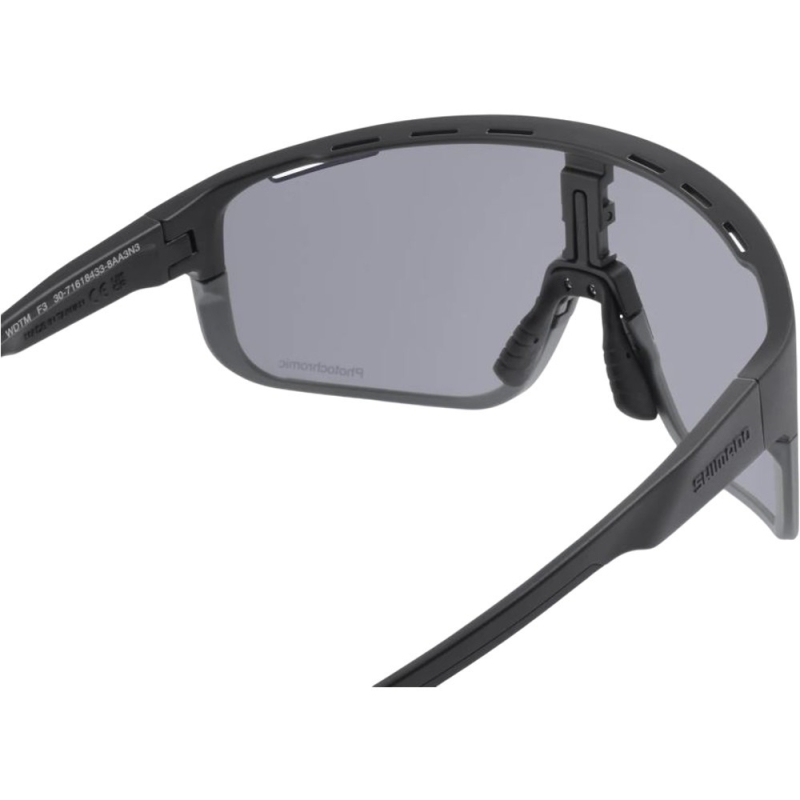 Okulary rowerowe Shimano Pulsar CE-PLSR3 czarne (fotochromowe)